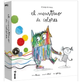 El monstruo de colores juego de mesa